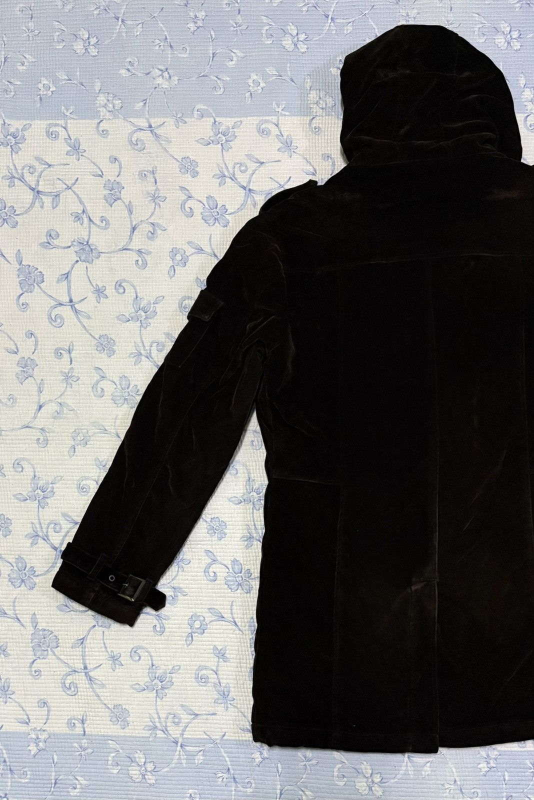 In The Attic In The Attic Velvet Parka Jacket Size US L / EU 52-54 / 3 - 9 Thumbnail