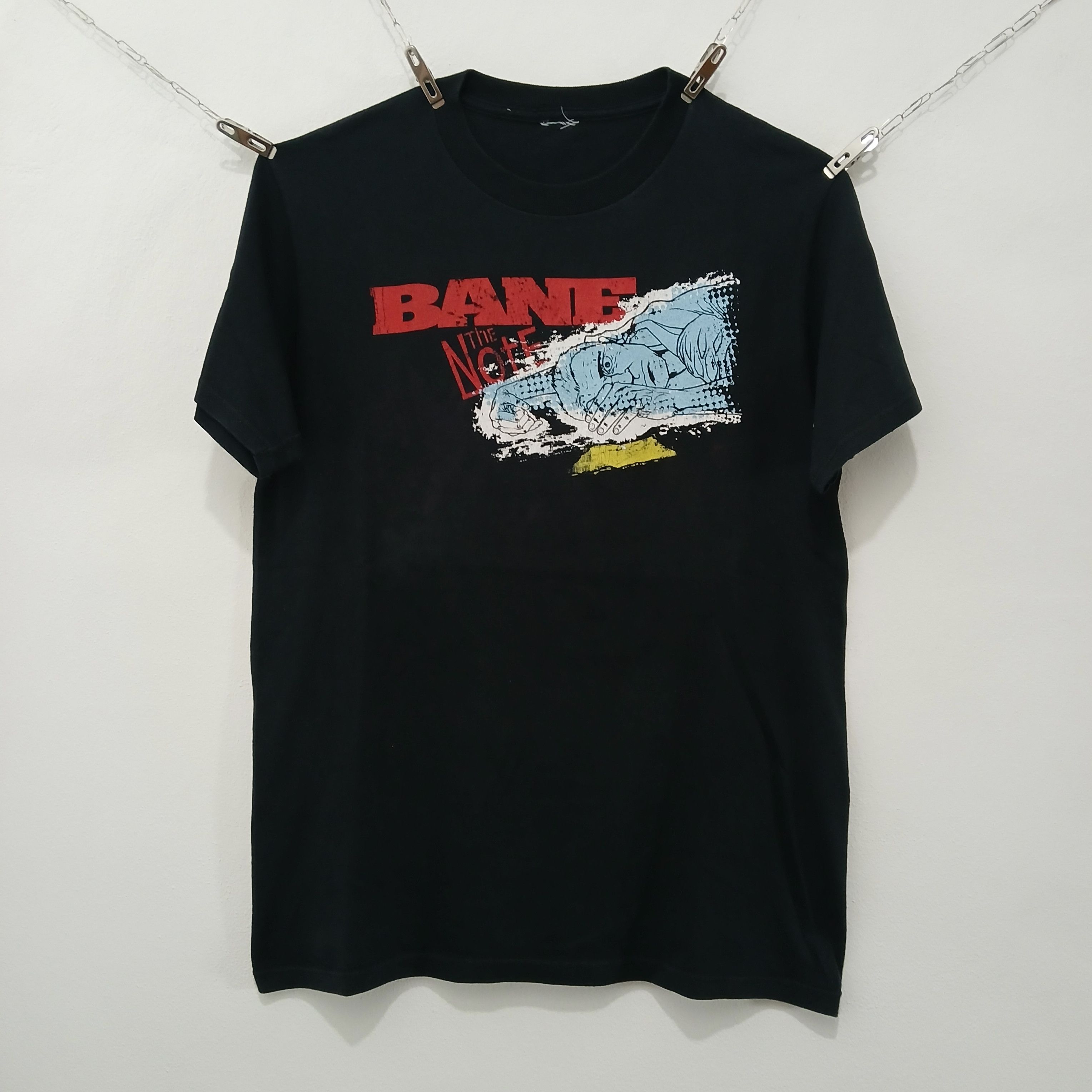Band Tees BANE Hardcore Band Album The Note Vintage Early Tee 2000s Size US M / EU 48-50 / 2 - 1 Thumbnail