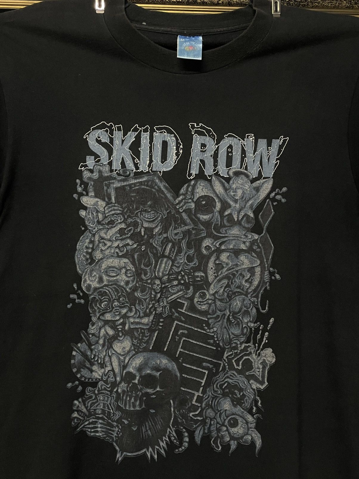 Band Tees Vintage 90s Original Skid Row Subhuman Race Track Album Tee Size US M / EU 48-50 / 2 - 5 Thumbnail
