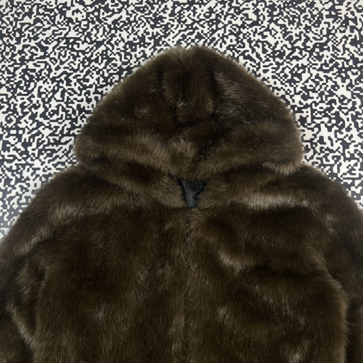 Vintage Vintage Y2K Japanese Style Faux Fur Retro Bomber Jacket Size XS / US 0-2 / IT 36-38 - 8 Thumbnail