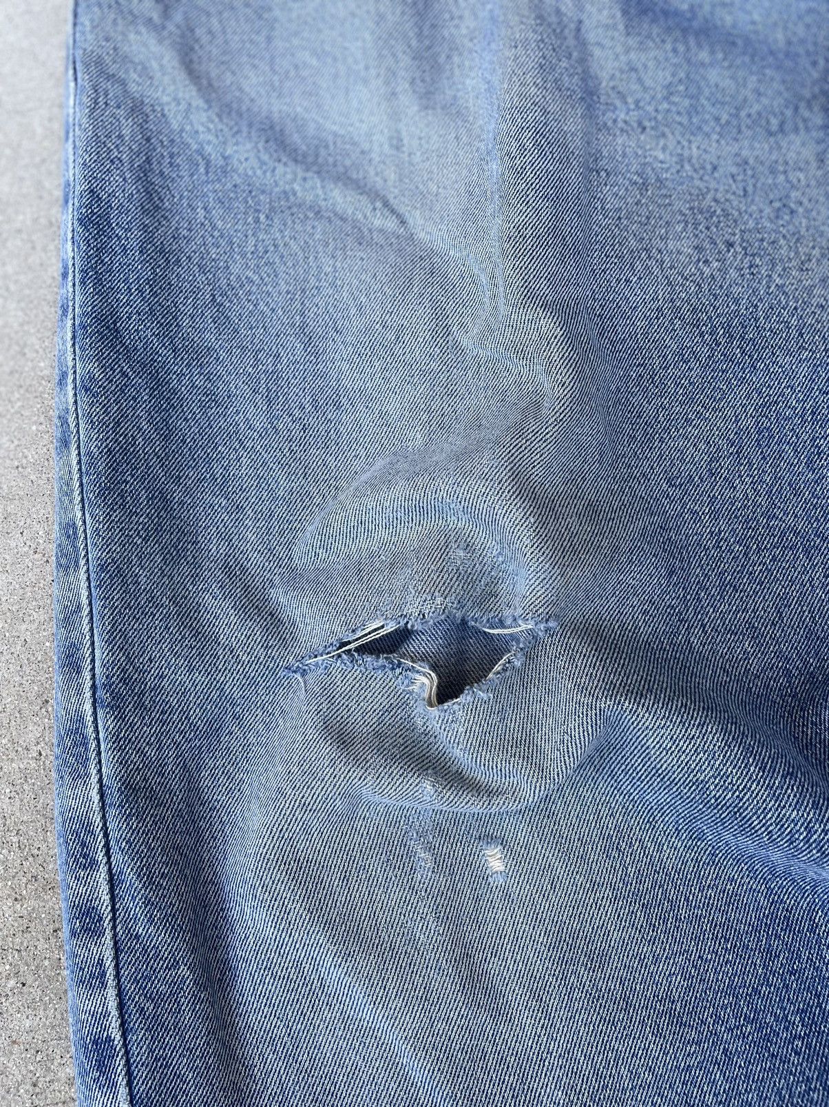 Mecca × Vintage Vintage Mecca Embroidered Denim Baggy Size US 42 / EU 58 - 4 Thumbnail
