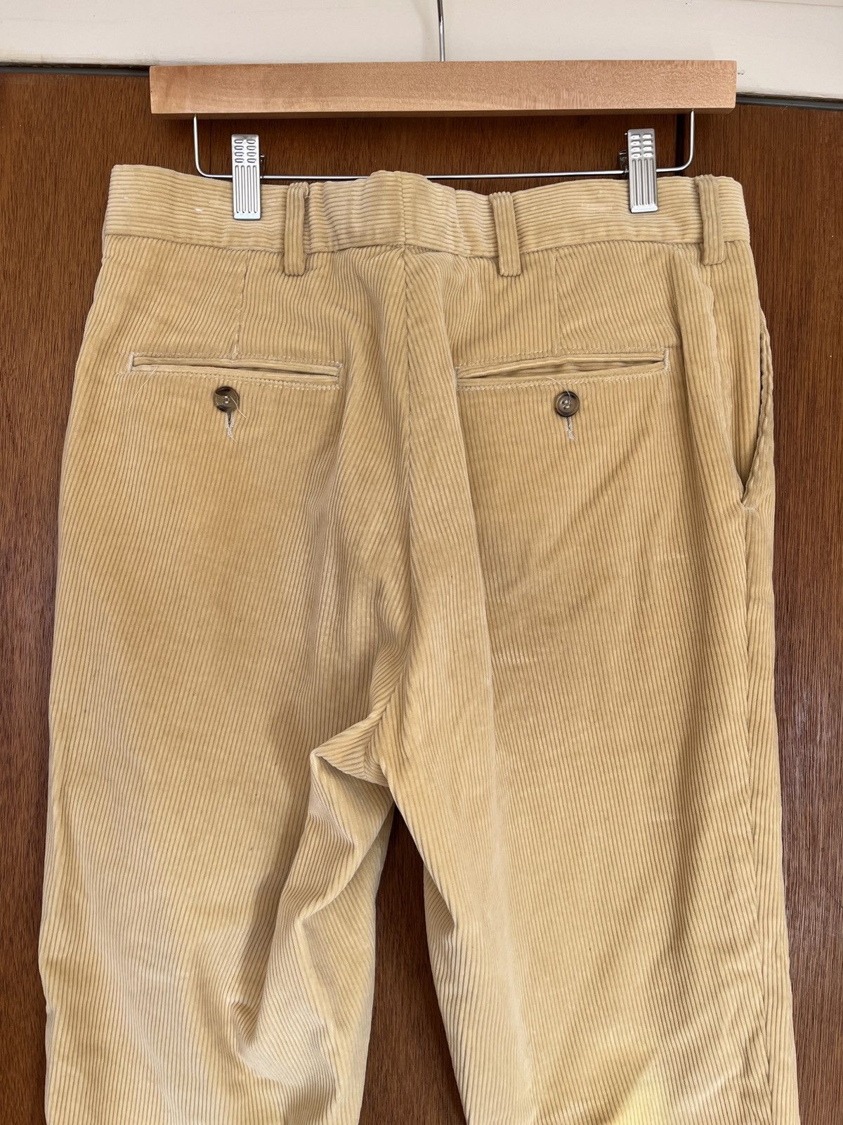 J. Press J Press Light Yellow / Beige Corduroy Pants Size US 32 / EU 48 - 3 Thumbnail