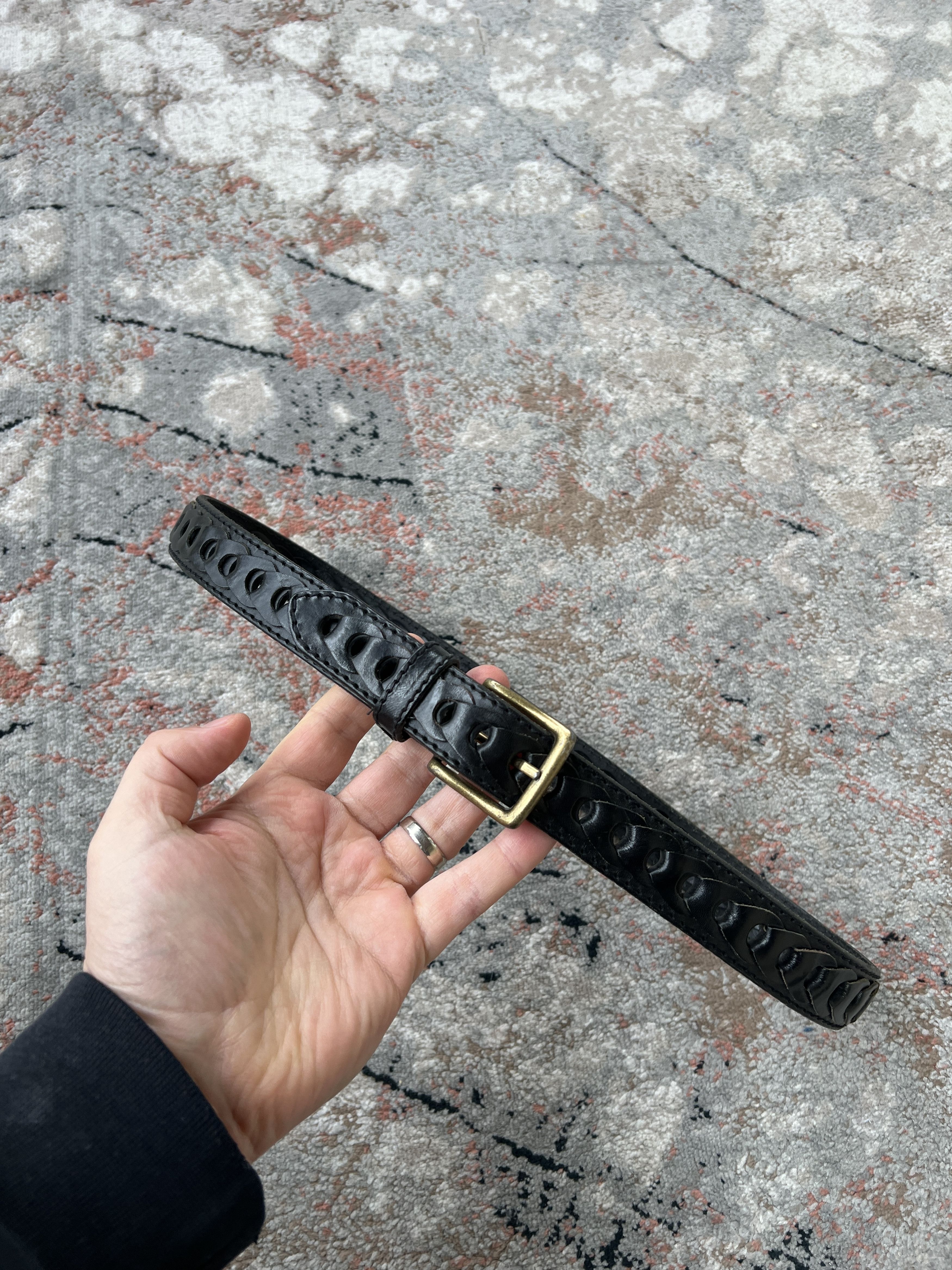 United Colors Of Benetton United Color Of Benetton Leather Belt Size ONE SIZE - 3 Thumbnail