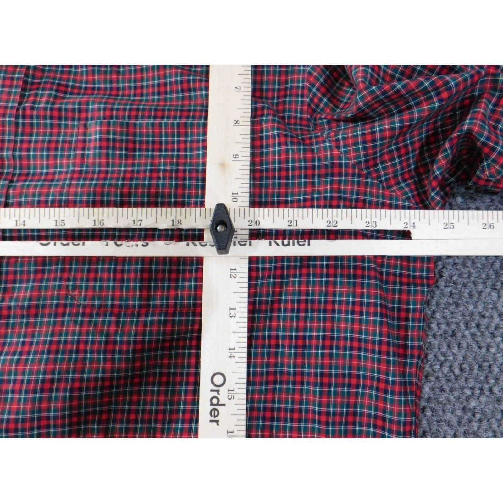 Ralph Lauren Ralph Lauren Shirt Mens 16.5 Red Button Up Classic Fit Pony Logo Non Iron Dress Shirt Long Sleeve Button-Down Collar Mens Texas? Size US XL / EU 56 / 4 - 5 Thumbnail