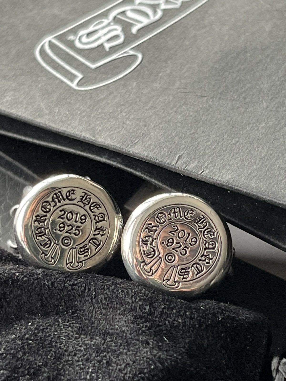 Chrome Hearts Super Rare ♰ ♰ ♰ Chrome Hearts ♰ ♰ ♰ Logo Home Full Set Size ONE SIZE - 4 Thumbnail