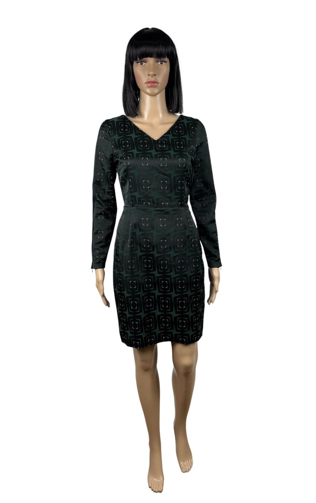Baum und Pferdgarten Baum and Pferdgarten Printed Rayon Dress V-Neck DE34 IT40 Size S / US 4 / IT 40 - 2 Thumbnail