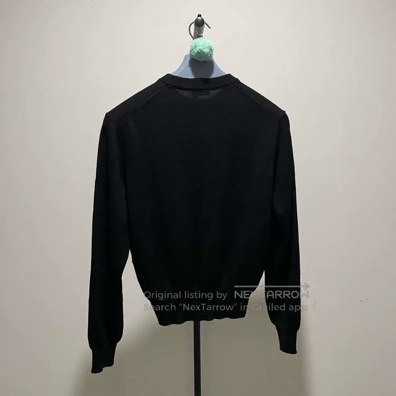 Balenciaga Balenciaga Black and yellow double B wheat pattern knit sw Size S / US 4 / IT 40 - 2 Thumbnail