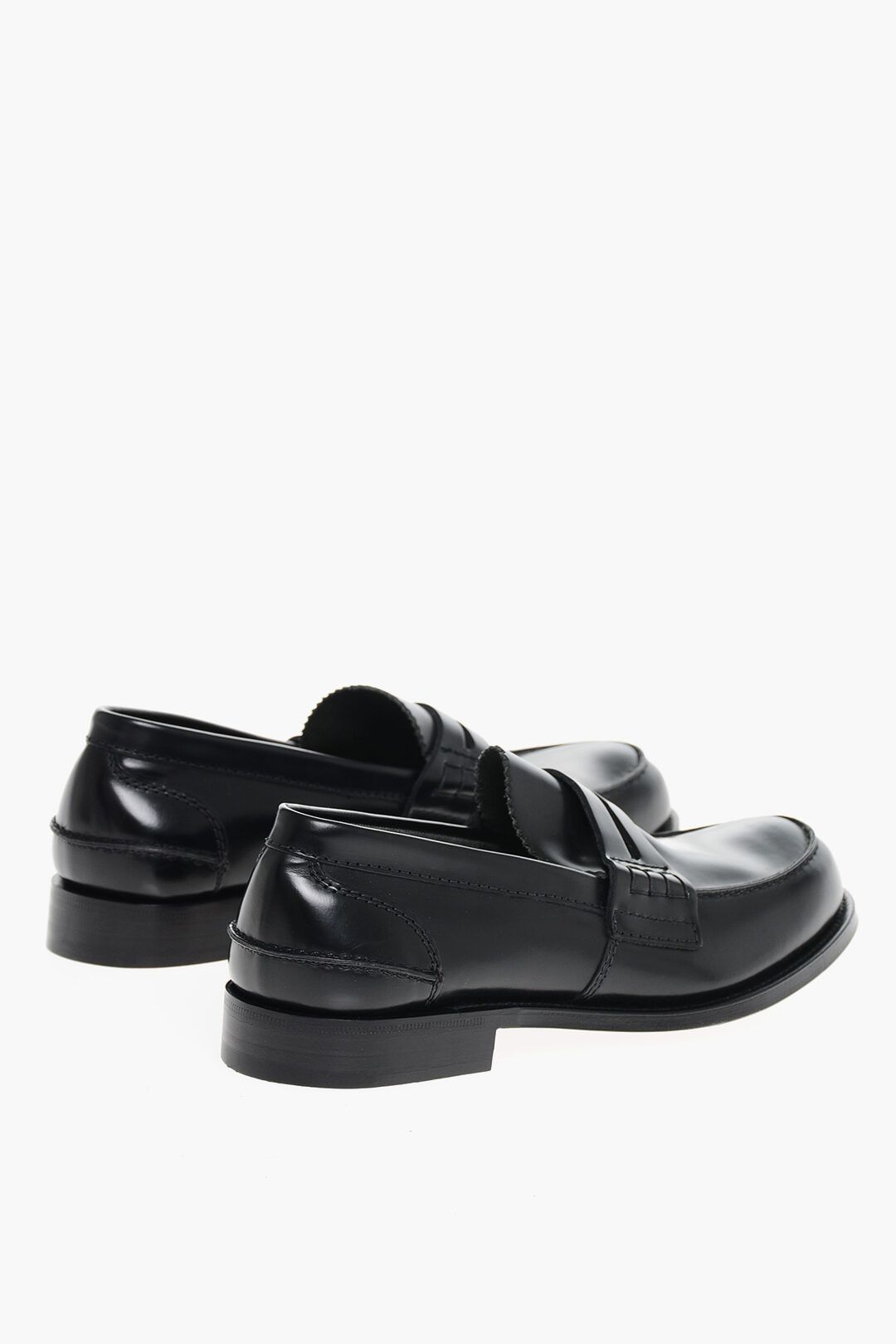 Church's og1mm0325 Leather Loafers in Black Size US 9 / EU 42 - 3 Thumbnail