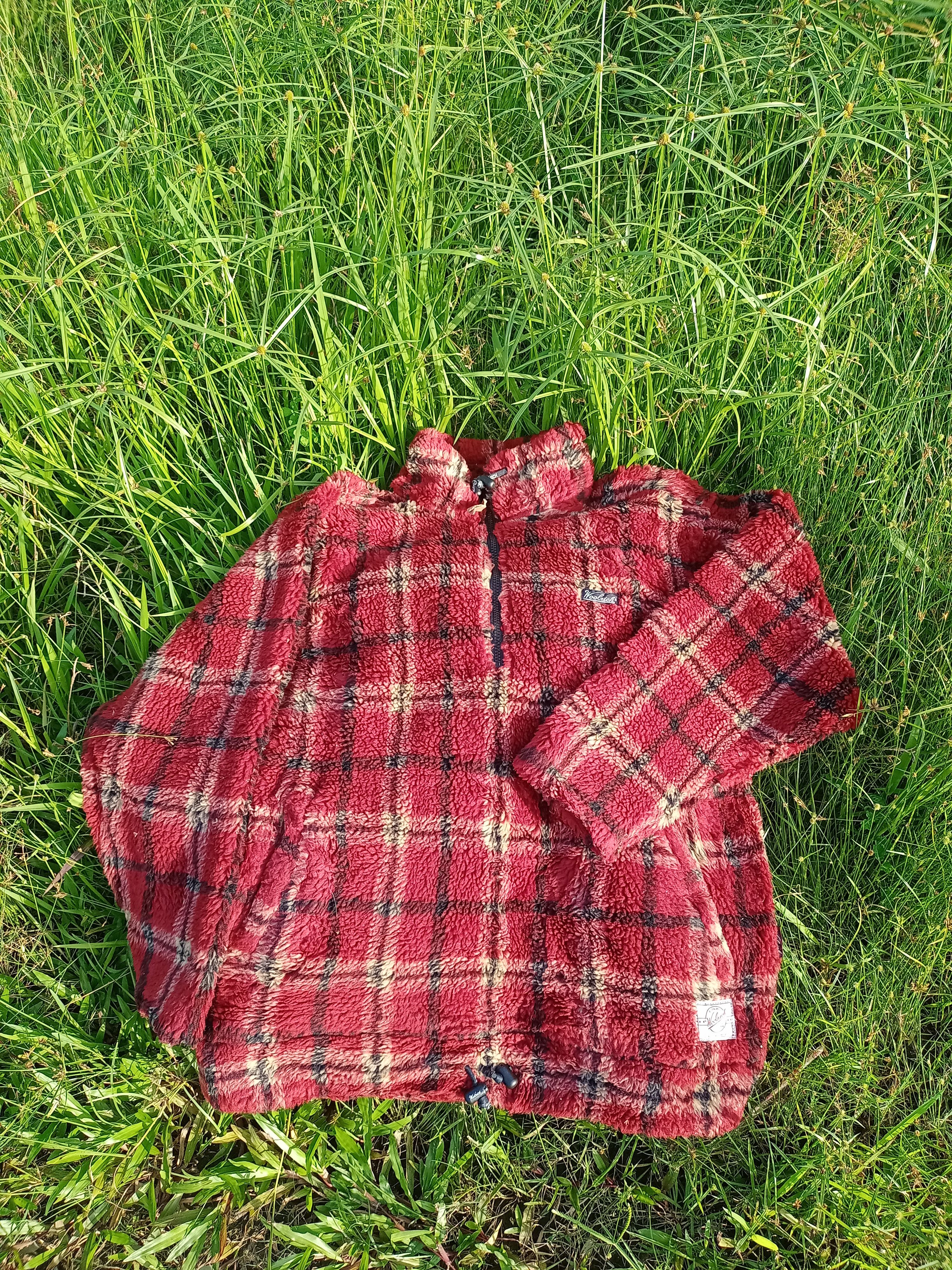 Vintage × Woolrich Woolen Mills WoolRich Half Zipper Fleece Jacket Size US M / EU 48-50 / 2 - 1 Thumbnail