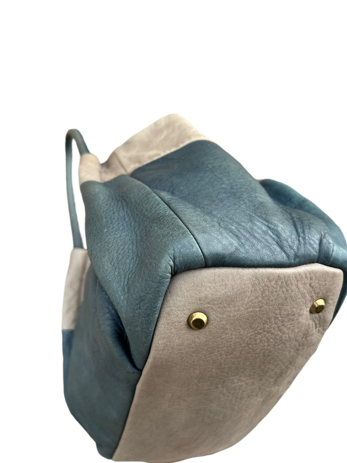 Leather Cledran Japan Faded Patina Leather Mini tote Bag Size ONE SIZE - 14 Thumbnail