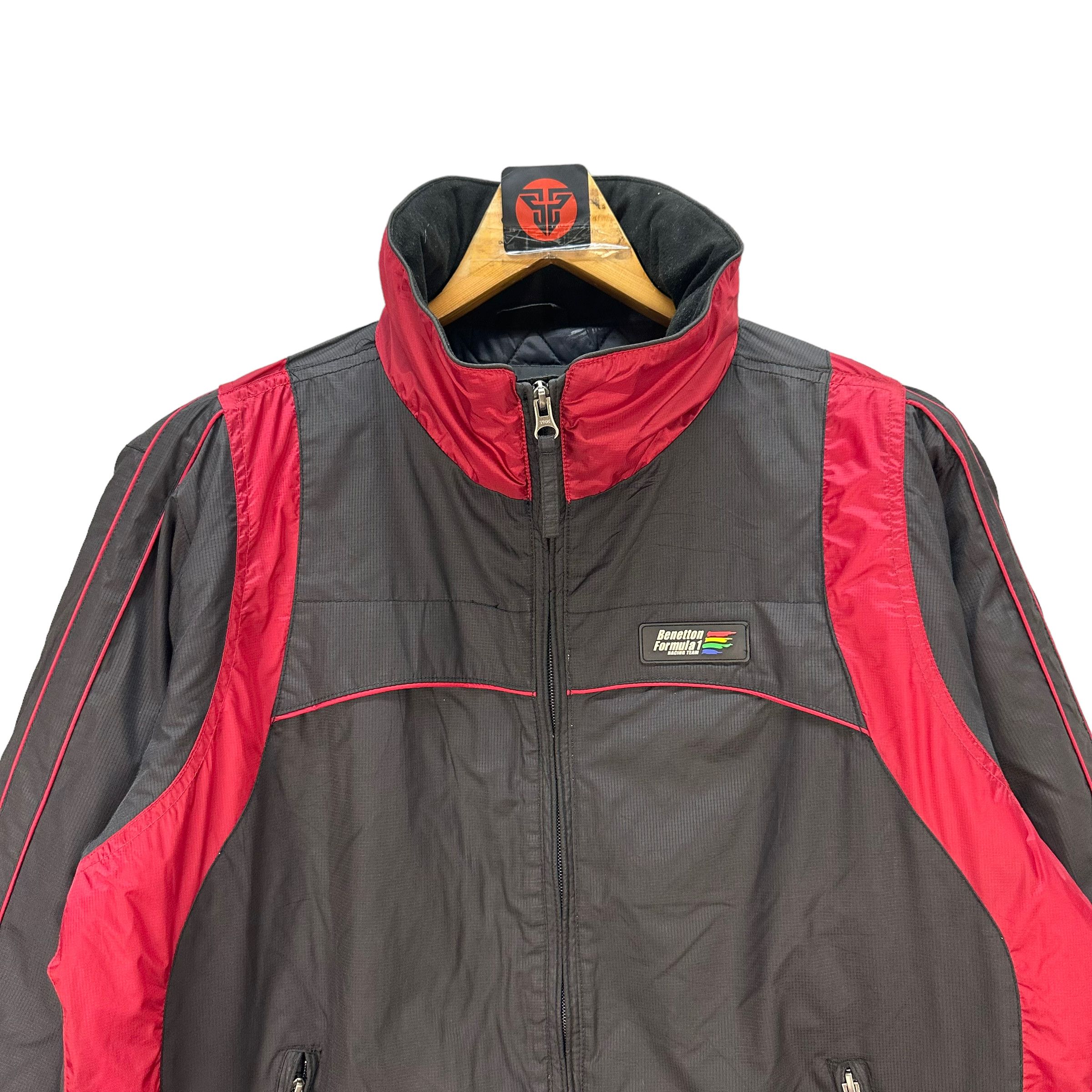 Benetton BENETTON FORMULA 1 JACKET #7687-164 Size US M / EU 48-50 / 2 - 2 Thumbnail