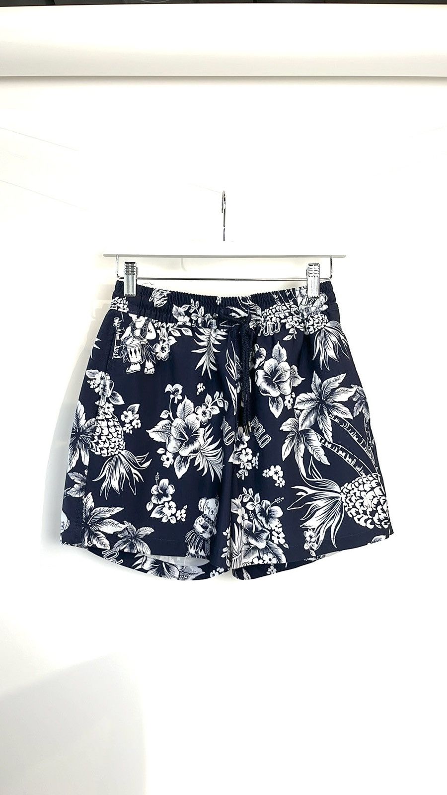 Polo Ralph Lauren Polo Ralph Lauren Blue Bear-Floral Hawaiian Swim Shorts Size US 28 / EU 44 - 1 Thumbnail