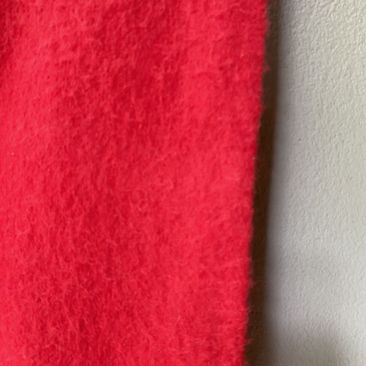 Courreges Courreges 100% Red Wool Scarf – Soft & Cozy Size ONE SIZE - 9 Thumbnail
