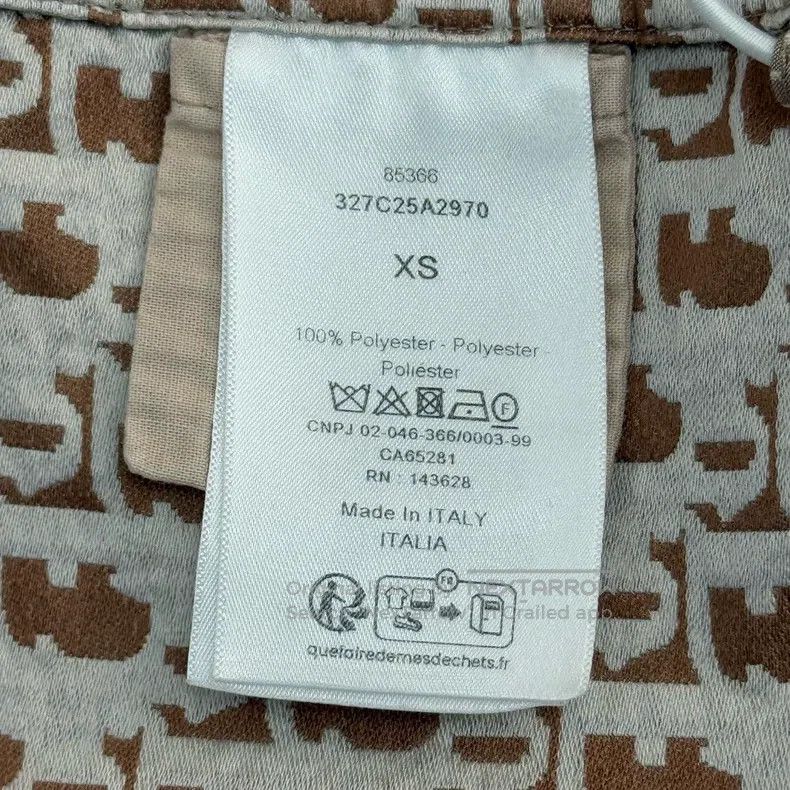 Dior Dior Brown and pink full logo embroidered bee zipper hoodi Size XS / US 0-2 / IT 36-38 - 6 Thumbnail