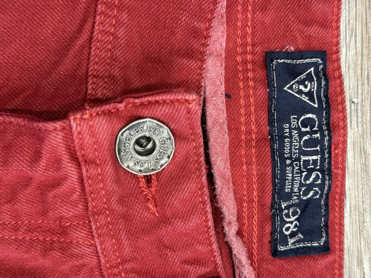 Guess Vintage Red Guess Jeans Size US 34 / EU 50 - 5 Thumbnail