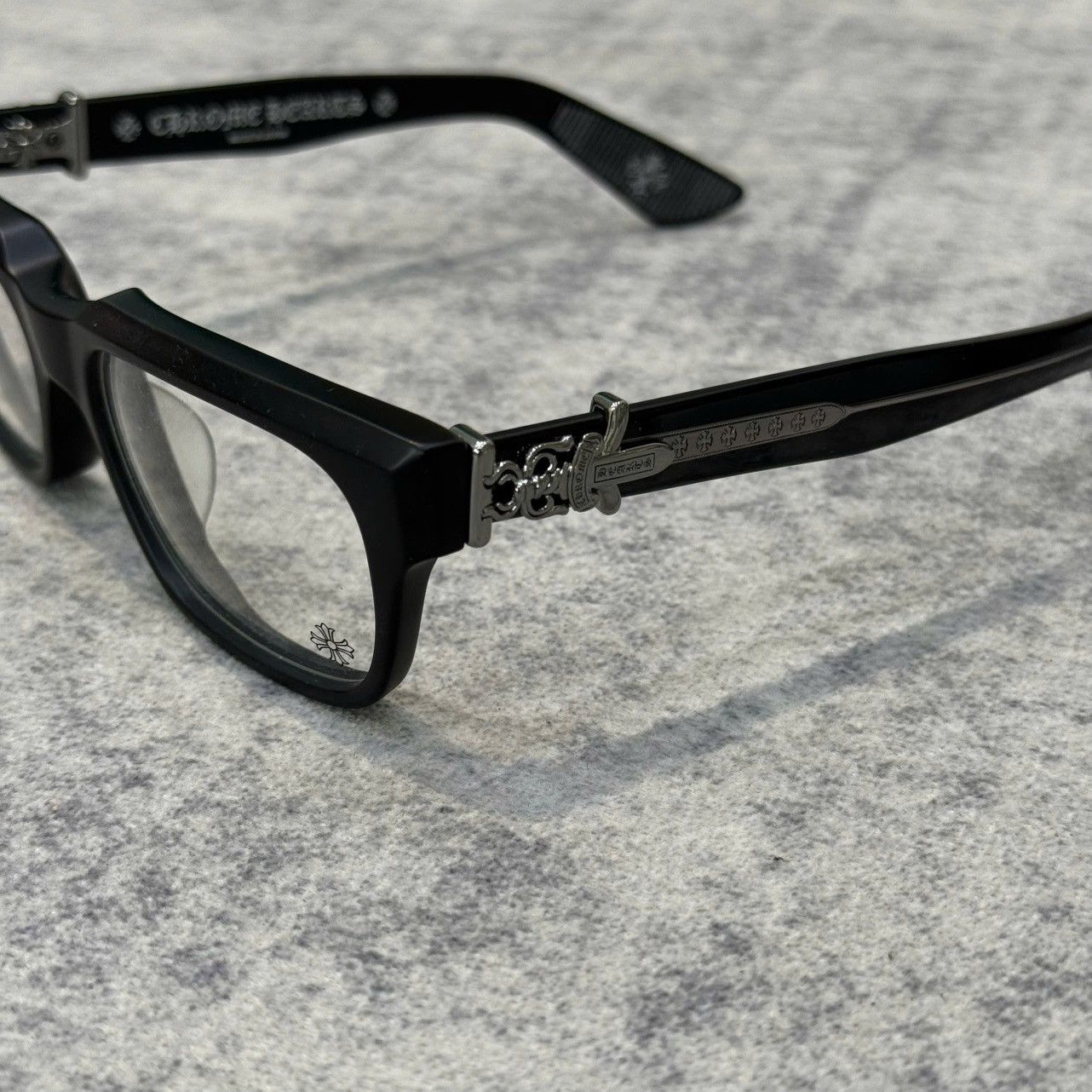Chrome Hearts Chrome Hearts VAGILLIONAIRE I MATTE BLACK Size ONE SIZE - 2 Thumbnail