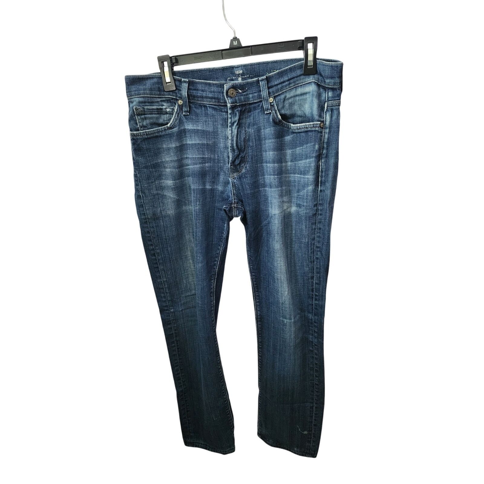 7 For All Mankind 7 for all man kind slimmy straight jeans mens 32 Size US 32 / EU 48 - 1 Thumbnail