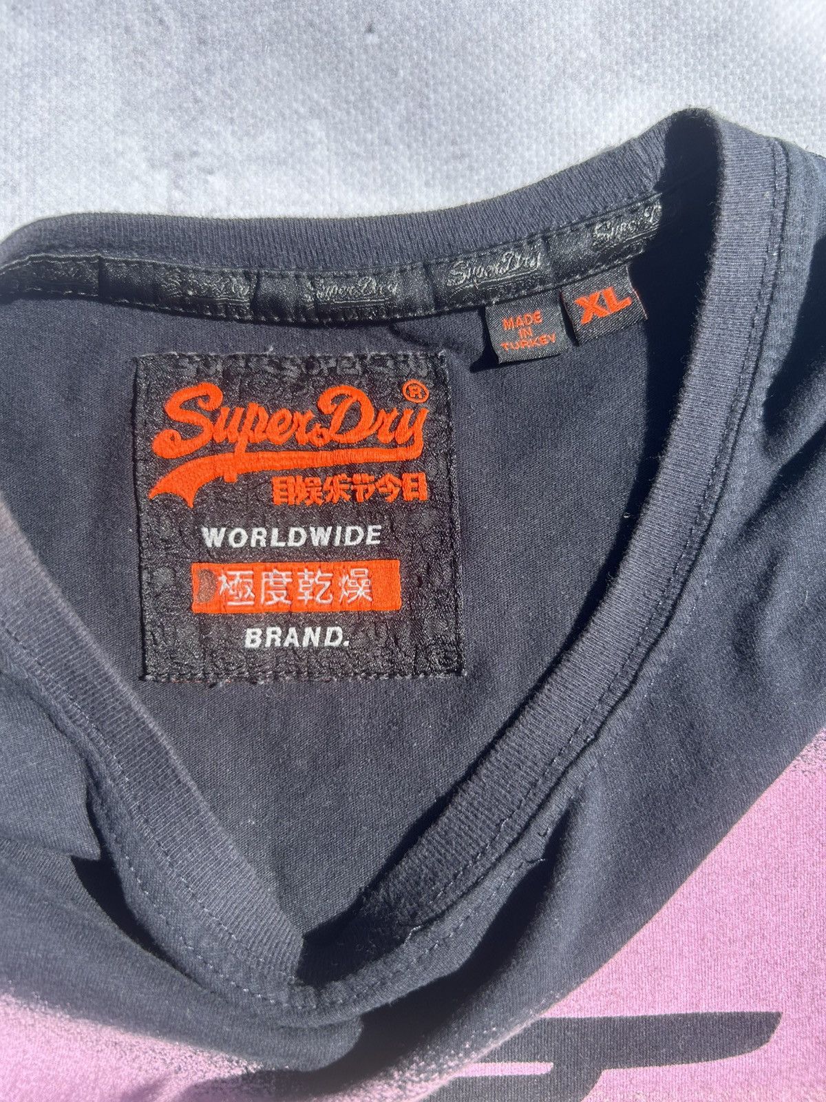 Superdry Superdry Yokohama High Flyers T-Shirt Size Slim Fit XL / L Size US XL / EU 56 / 4 - 4 Thumbnail