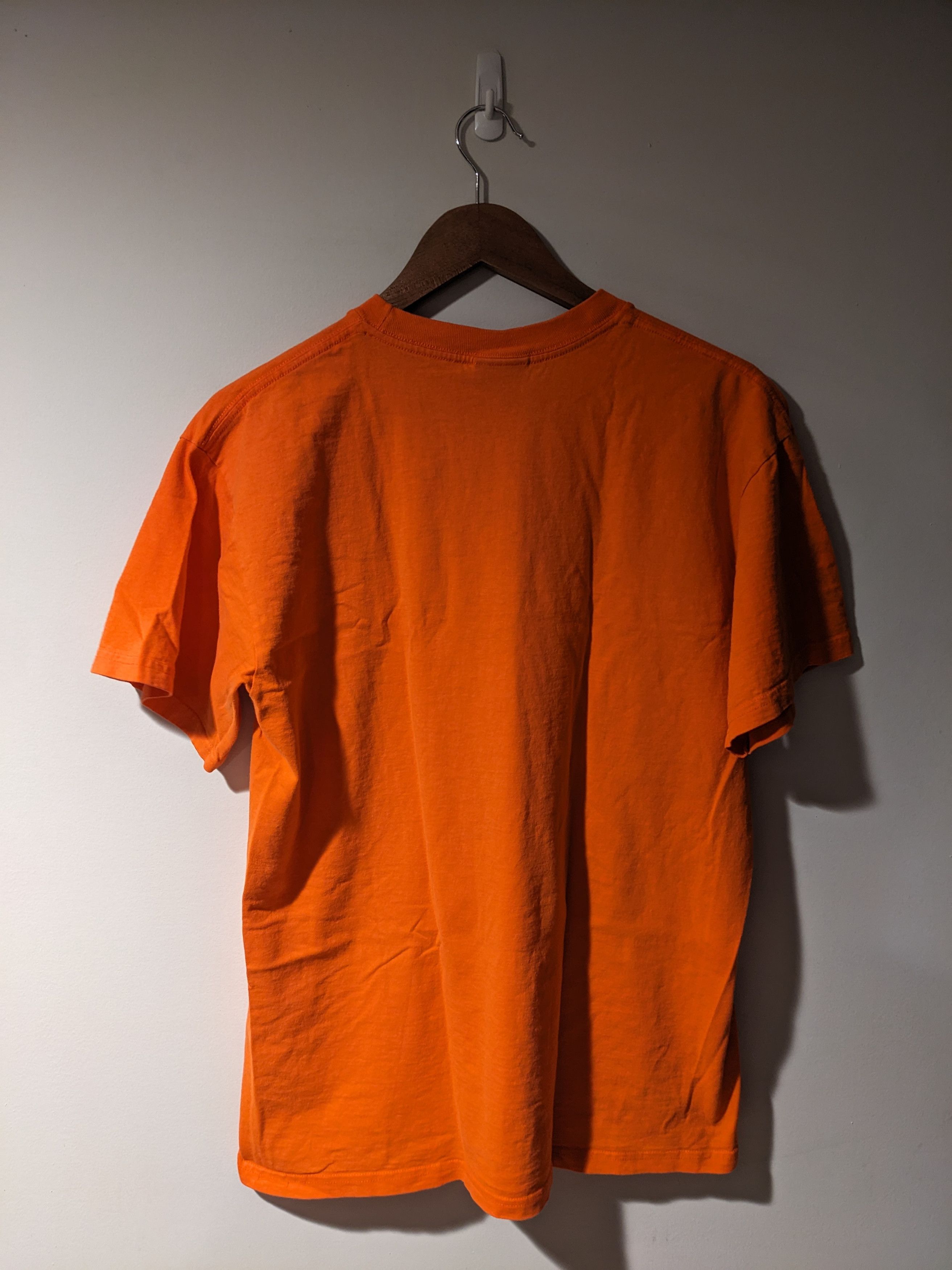 Nike × Vintage Vintage Y2K Just Do It Nike Swoosh Orange Large T-Shirt Size US L / EU 52-54 / 3 - 4 Thumbnail