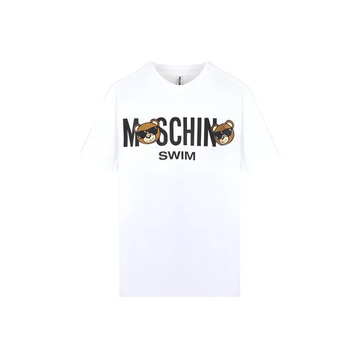 Moschino Moschino Panda Graphic T-Shirt for Women 0079 Size L / US 10 / IT 46 - 1 Thumbnail