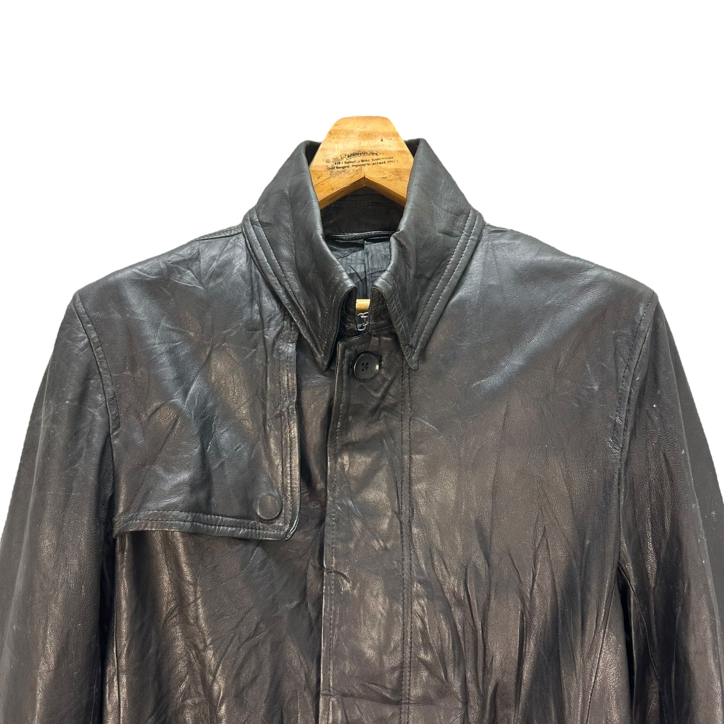 Tornado Mart TORNADO MART POLY OVERCOAT / TRENCH COAT #8750-024 Size L / US 10 / IT 46 - 3 Thumbnail