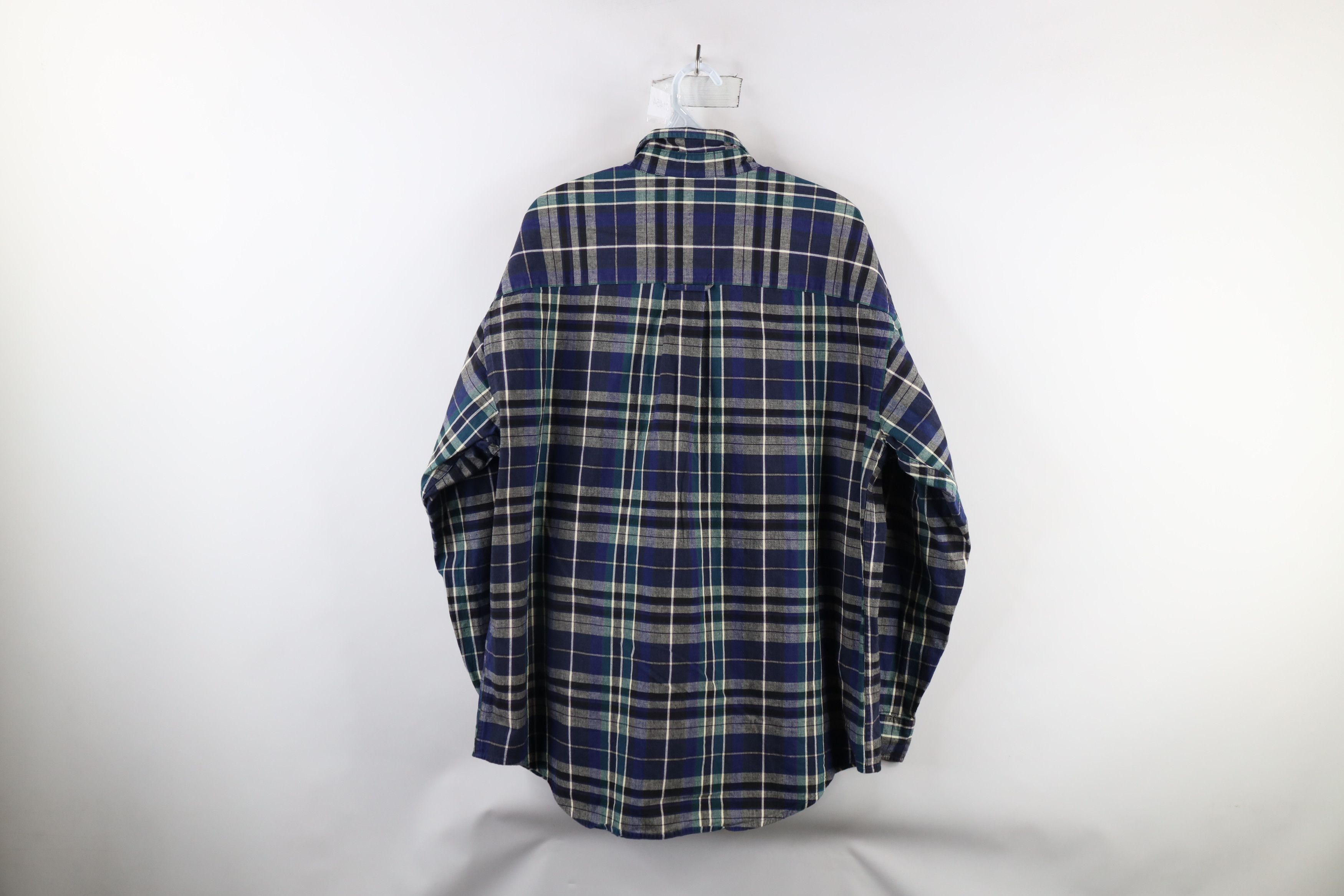 Vintage Vintage 90s Streetwear Oxford Collared Button Down Shirt Size US L / EU 52-54 / 3 - 8 Thumbnail