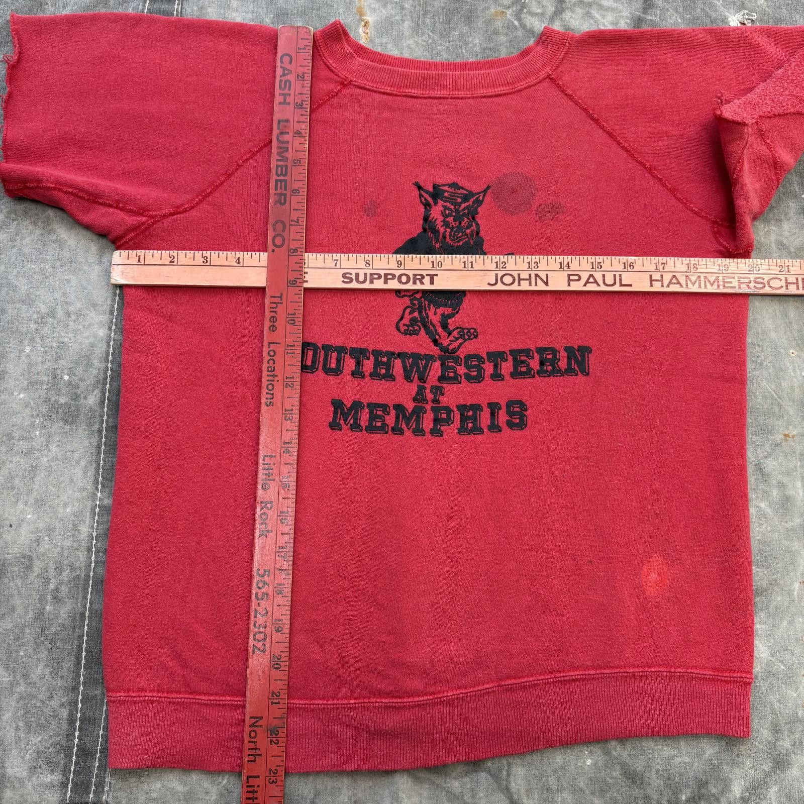 Vintage Vintage 60s Southwestern At Memphis Double Sided Sweatshirt Size US M / EU 48-50 / 2 - 4 Thumbnail