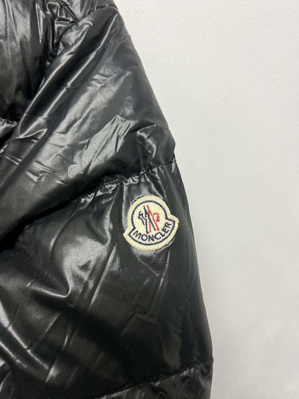 Moncler Moncler Puffer Jacket Black Drill Luxury Small Size US S / EU 44-46 / 1 - 2 Thumbnail