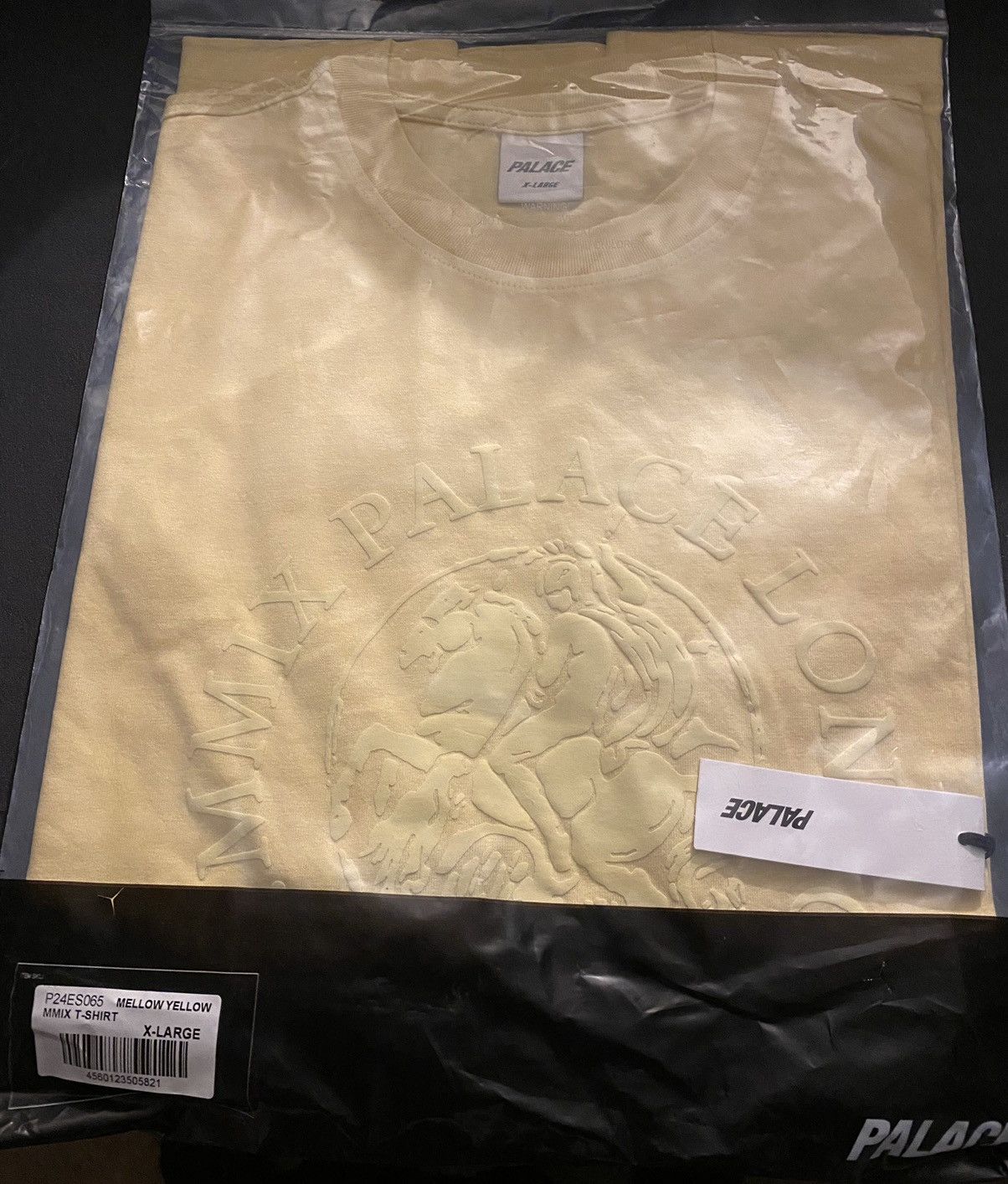 image of 2023 Palace Mmix T-Shirt 'mellow Yellow', Men's (Size XL)