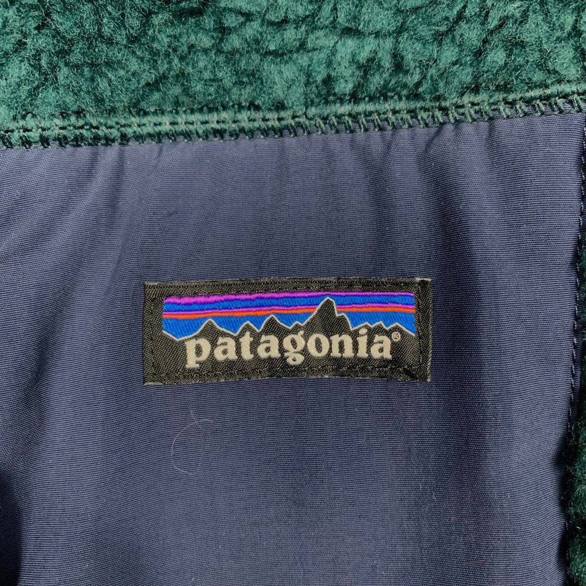 Patagonia PATAGONIA Deep Pile Turtleneck Green Fleece Jacket 2465-C111 Size US S / EU 44-46 / 1 - 14 Thumbnail