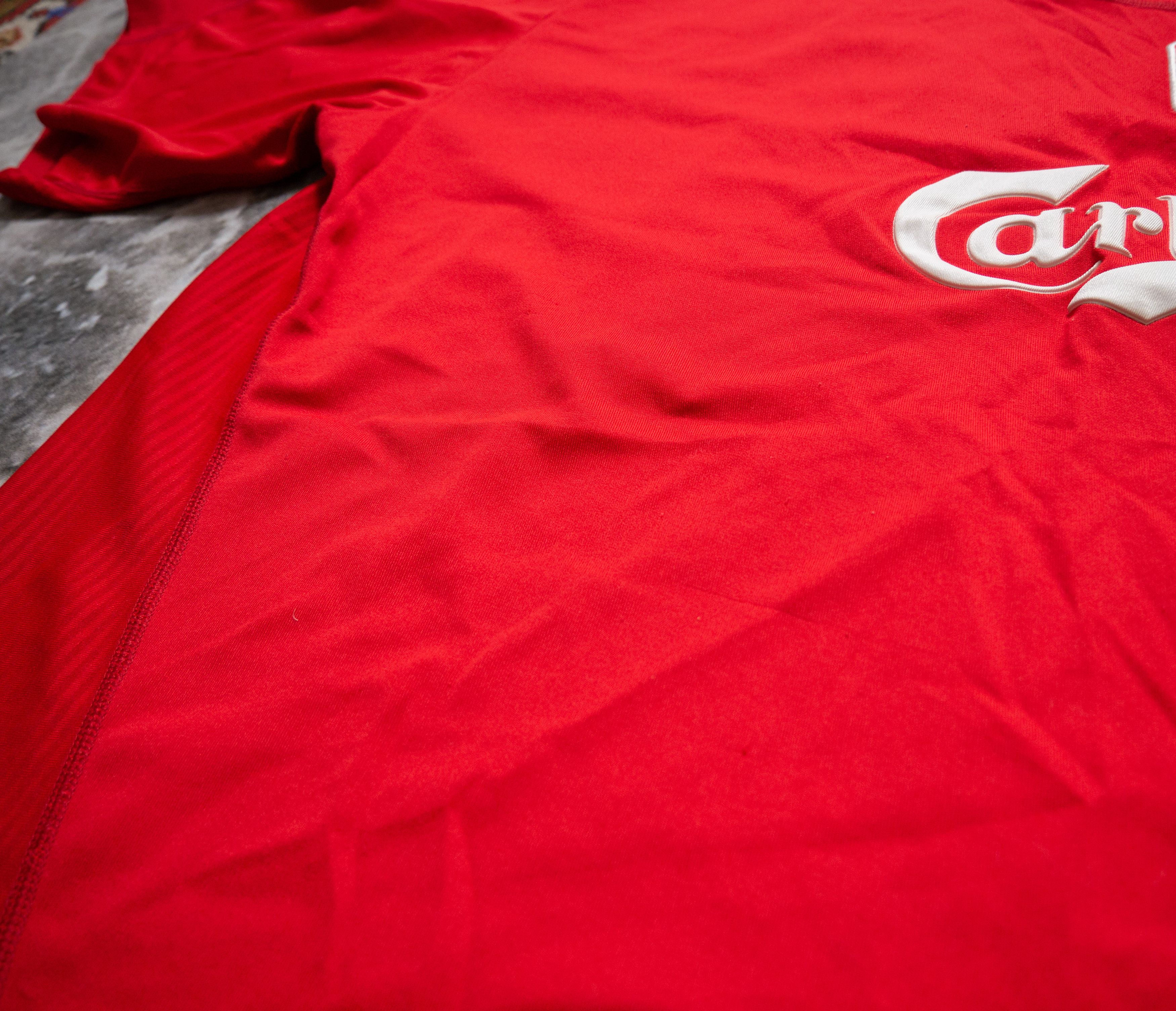 Reebok Vintage 00s Reebok x Liverpool FC 03-04 Soccer Jersey Size US XXL / EU 58 / 5 - 7 Thumbnail