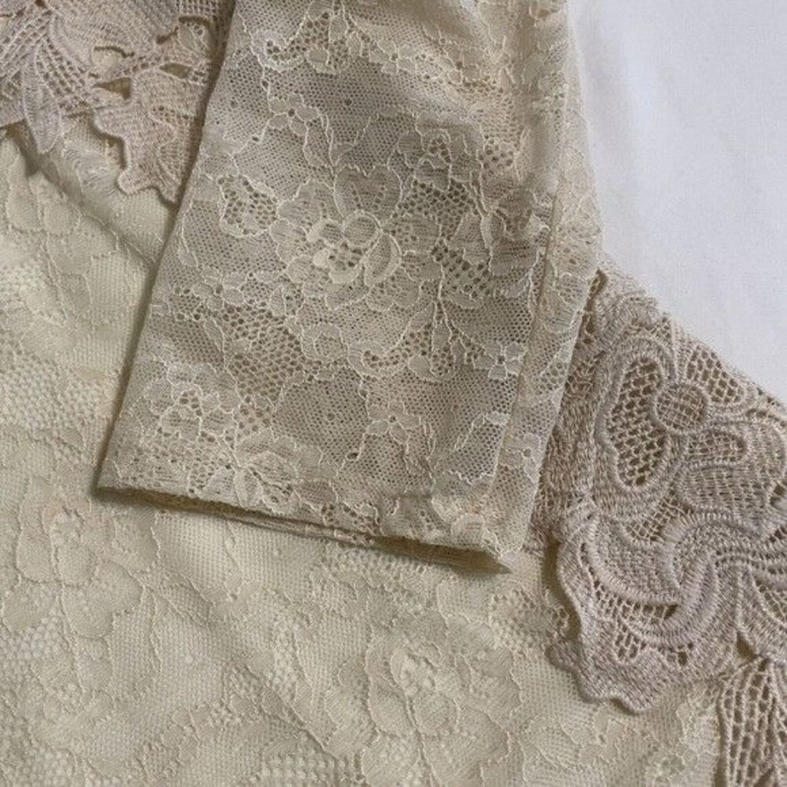 Anthropologie Anthropologie Ardith Lace top by Sunday in Brooklyn Medium Size M / US 6-8 / IT 42-44 - 14 Thumbnail