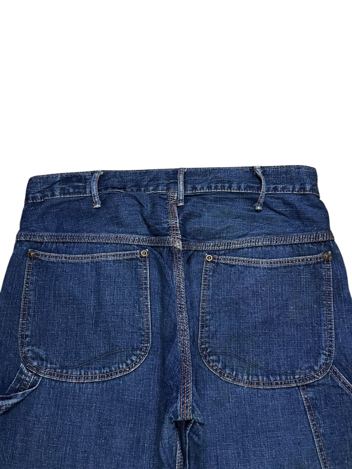Japanese Brand × Orslow Vintage Or Slow Carpenter Loose Baggy Jeans Size US 29 - 8 Thumbnail