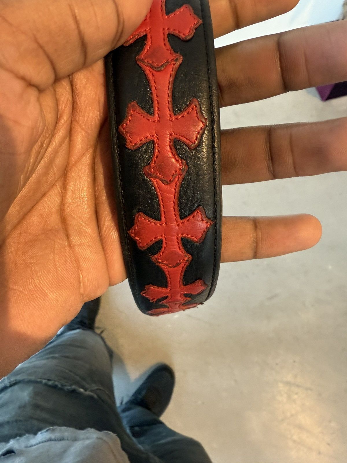 Chrome Hearts CHROME HEARTS RED CROSS GUNSLINGER Size 38 - 16 Thumbnail