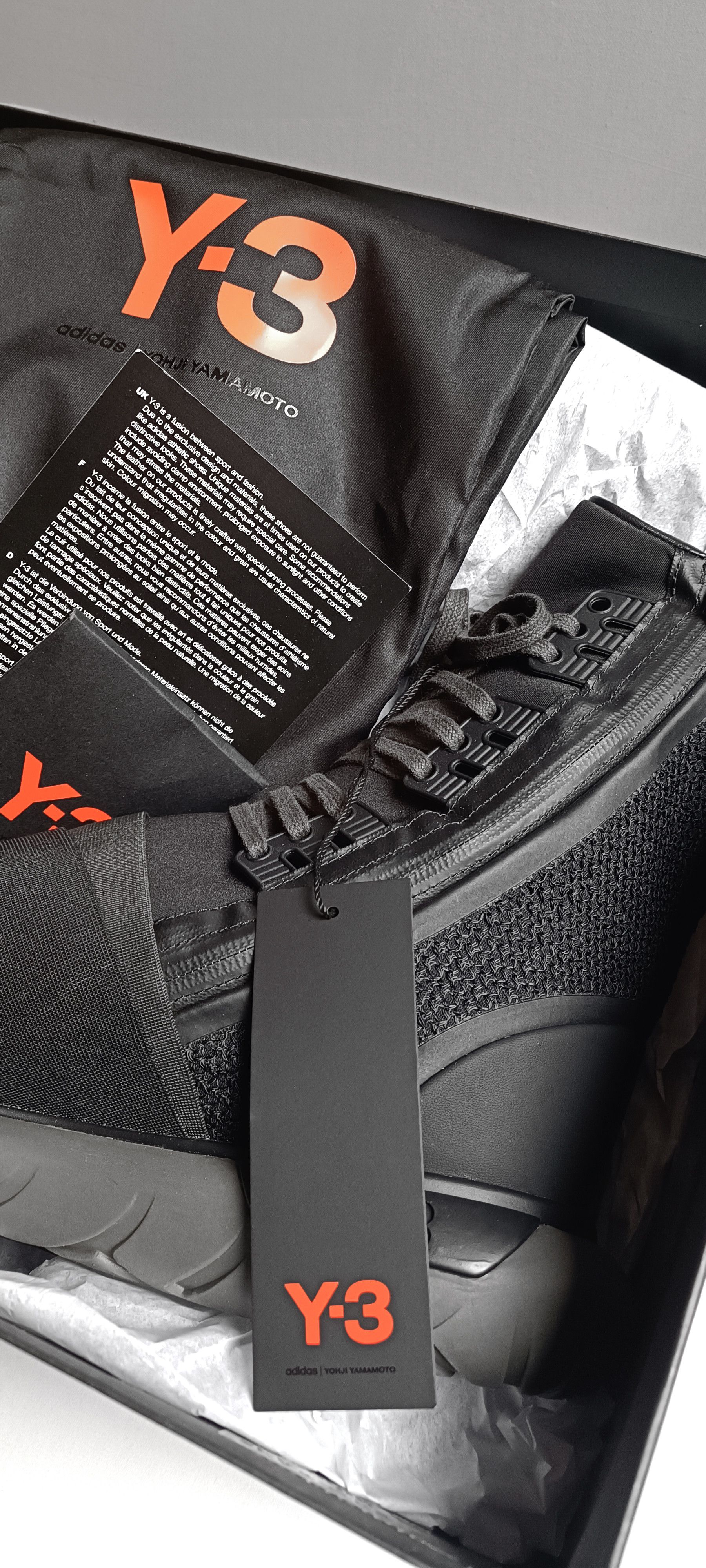 Adidas × Y-3 × Yohji Yamamoto Adidas Y-3 Qasa Boot 'Core Black' CG3188 Size US 12 / EU 45 - 17 Thumbnail