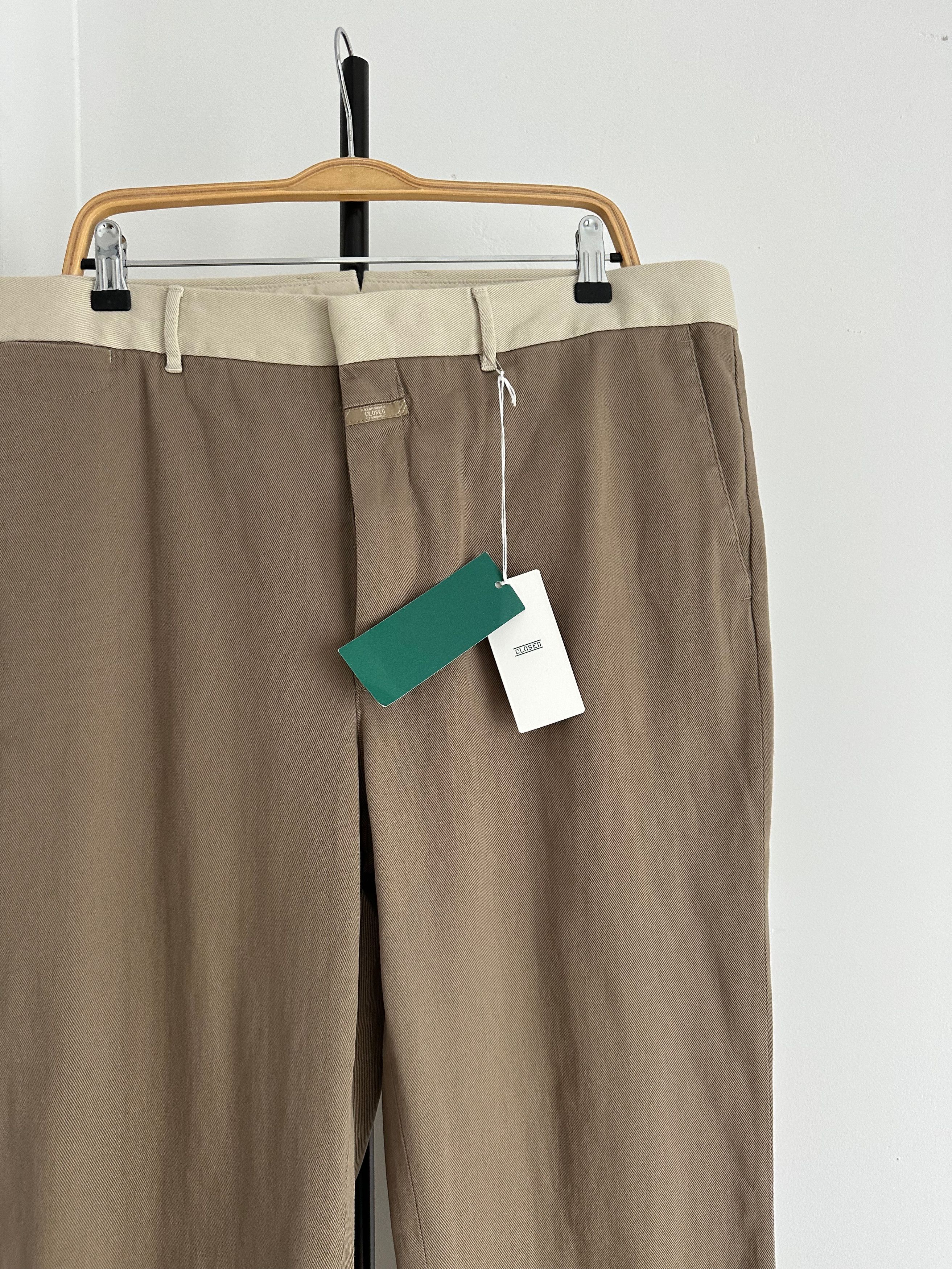 CLOSED CLOSED Nassau Straight Cacao distressed pants trousers Size US 36 / EU 52 - 3 Thumbnail