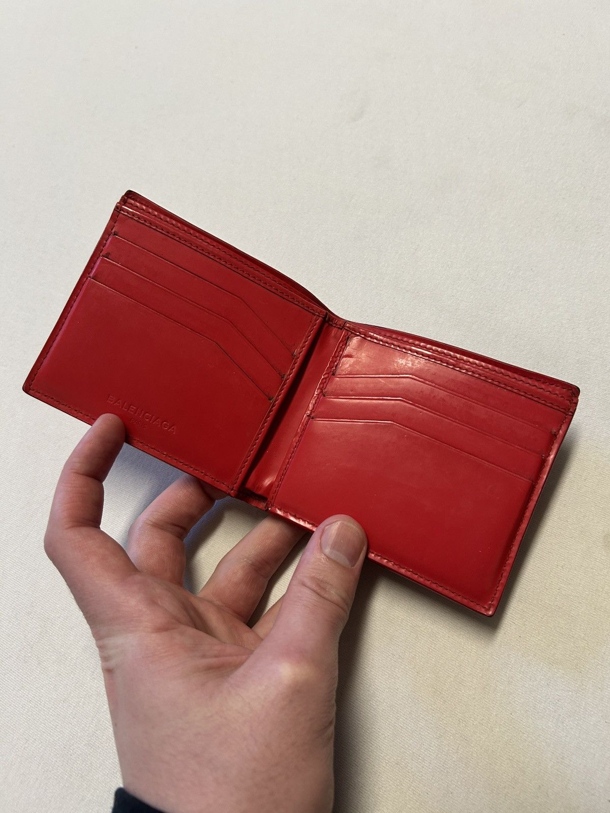 Balenciaga Studded Leather Wallet Size ONE SIZE - 3 Thumbnail