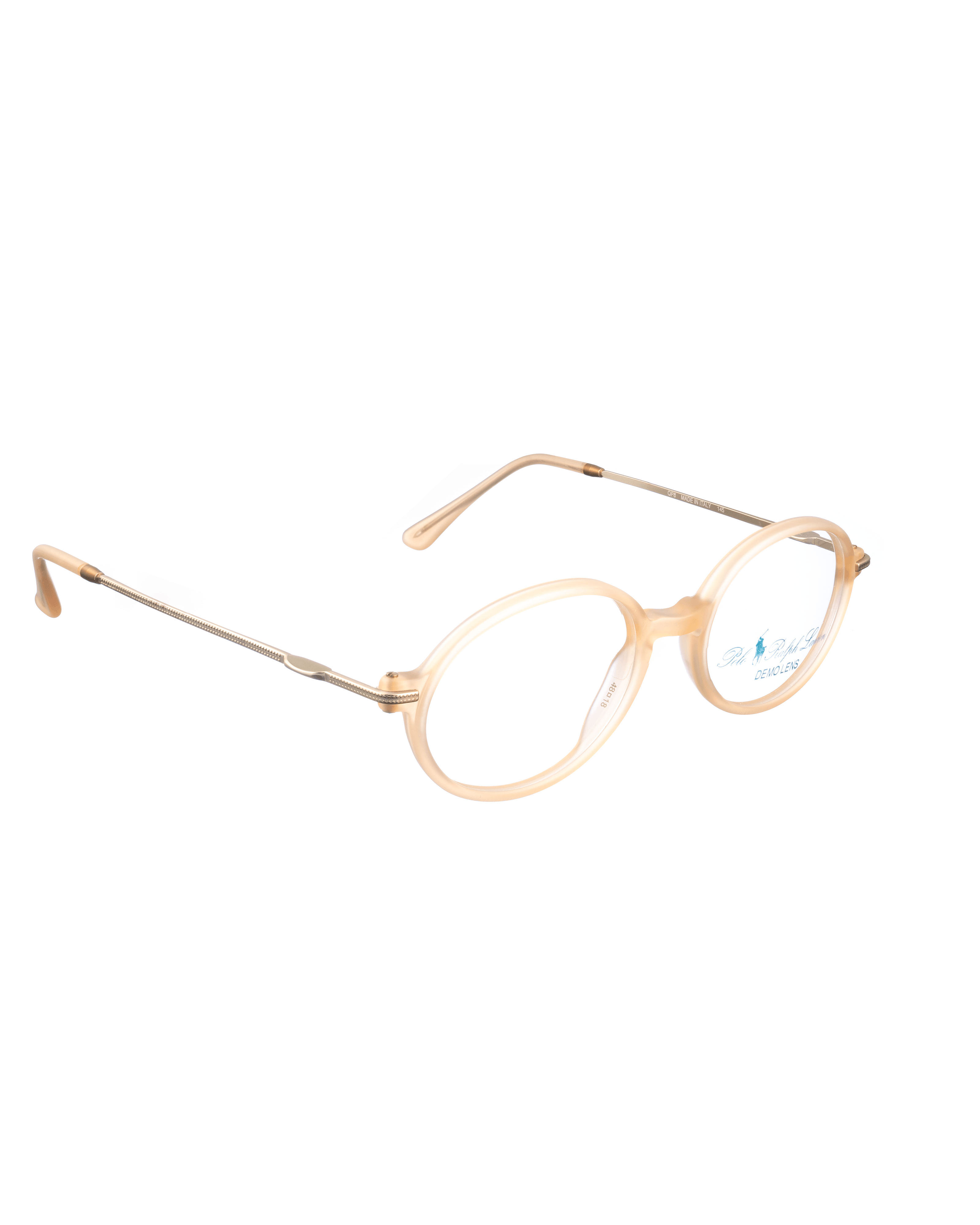 Polo Ralph Lauren Polo Ralph Lauren 00s Creamy Retro Glasses Size ONE SIZE - 2 Thumbnail