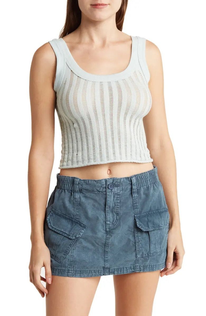 Urban Outfitters Urban Outfitters BDG Ladder Crop Tank Top Size M / US 6-8 / IT 42-44 - 1 Thumbnail