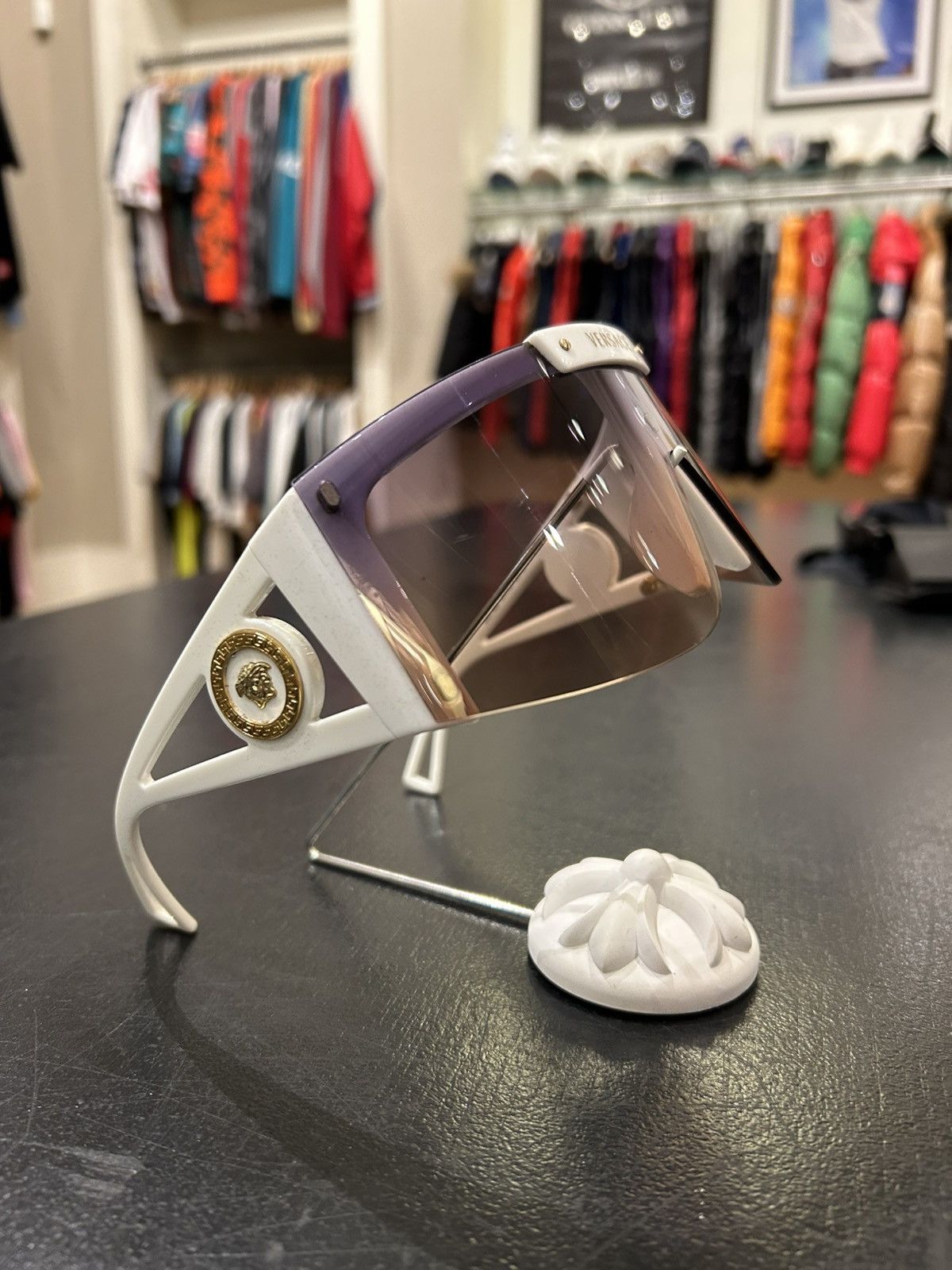 Versace Versace Medusa Insignia Sunglasses Size ONE SIZE - 2 Thumbnail