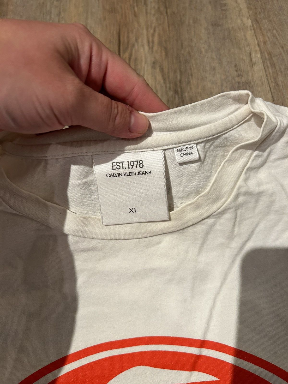 Calvin Klein Est 1978 Eagle t shirt Size US XL / EU 56 / 4 - 2 Thumbnail