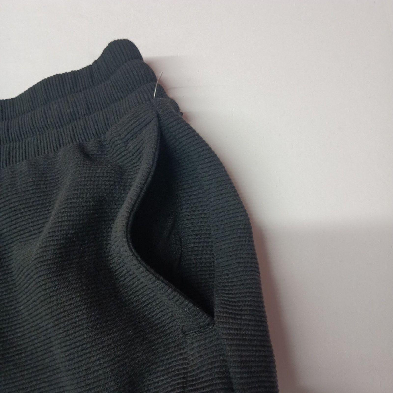 Avia AVIA Ottoman Lounge Shorts Womens Size S (4-6) Black Pockets Size 28" / US 6 / IT 42 - 3 Thumbnail