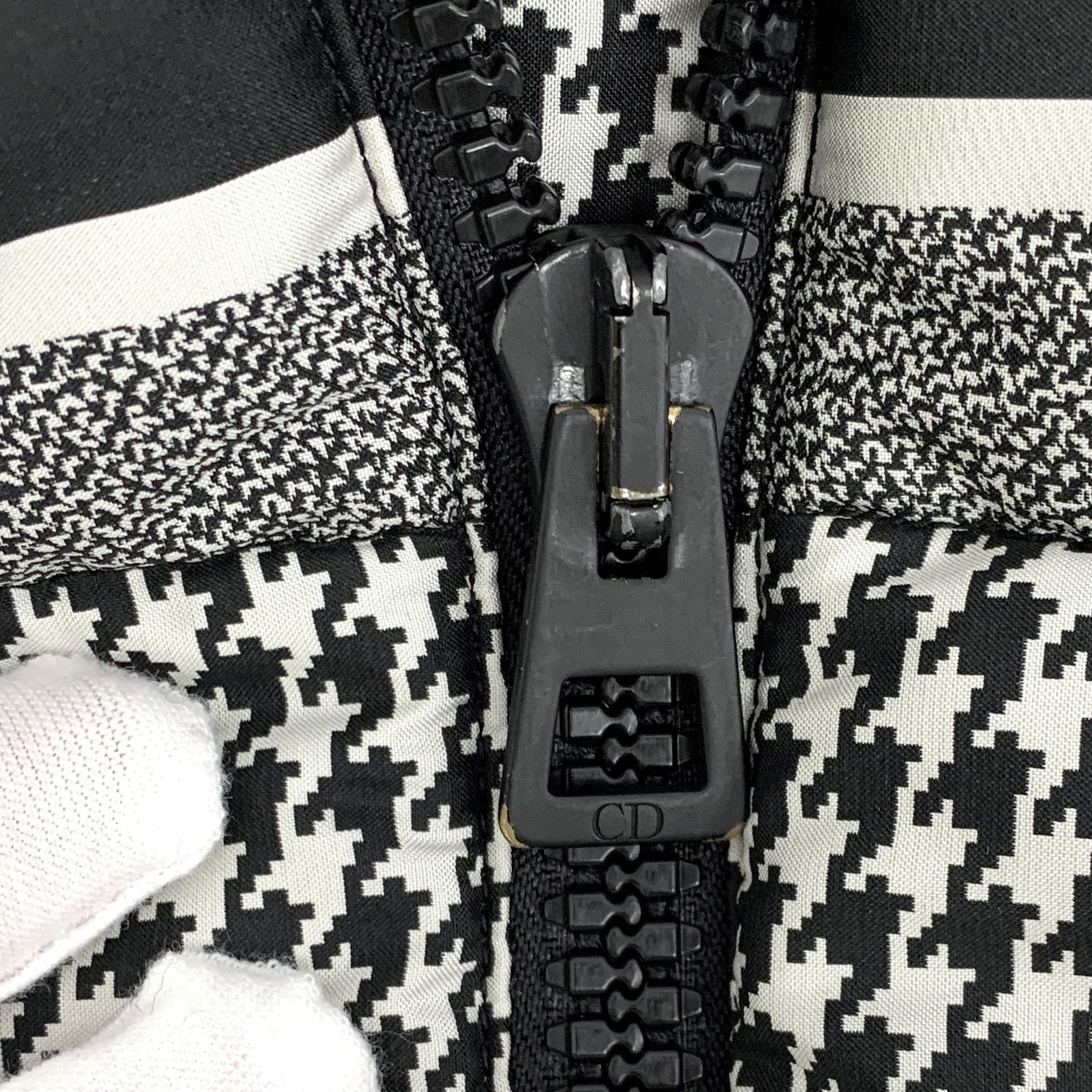 Dior Dior Houndstooth Down Jacket Black White (M) Size US M / EU 48-50 / 2 - 8 Thumbnail