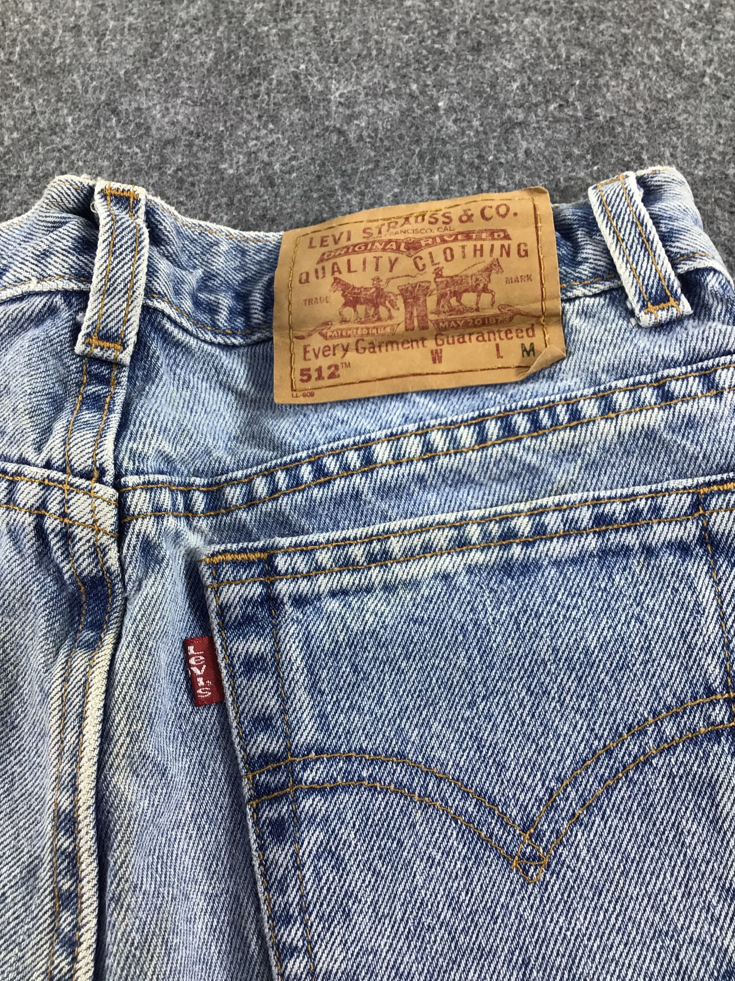Levi's Vintage Levis 512 Jeans-J611 Size US 27 - 5 Thumbnail