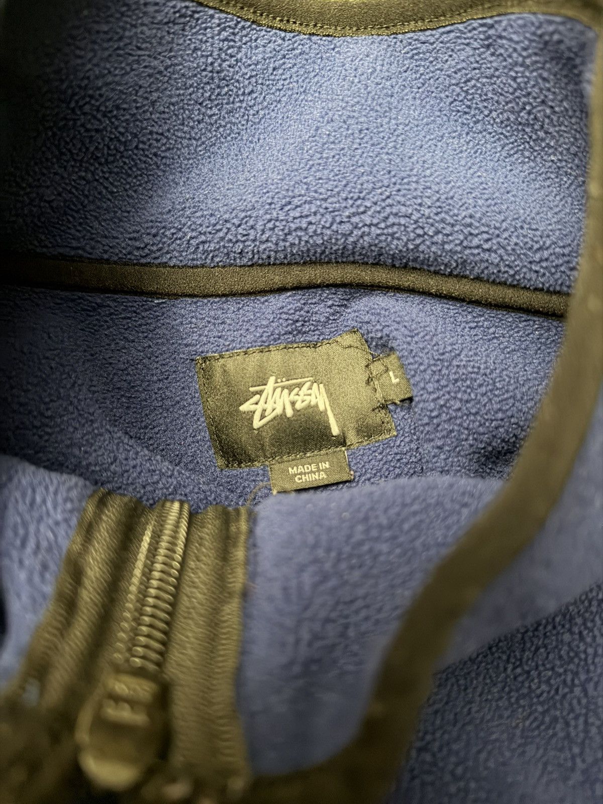 Stussy Fleece Quarter Zip Size US L / EU 52-54 / 3 - 4 Thumbnail