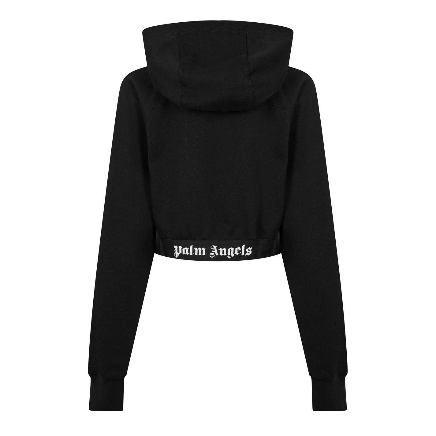 Palm Angels o1g2r1mq0325 Logo Tape Hoodie in Black Size L / US 10 / IT 46 - 2 Thumbnail
