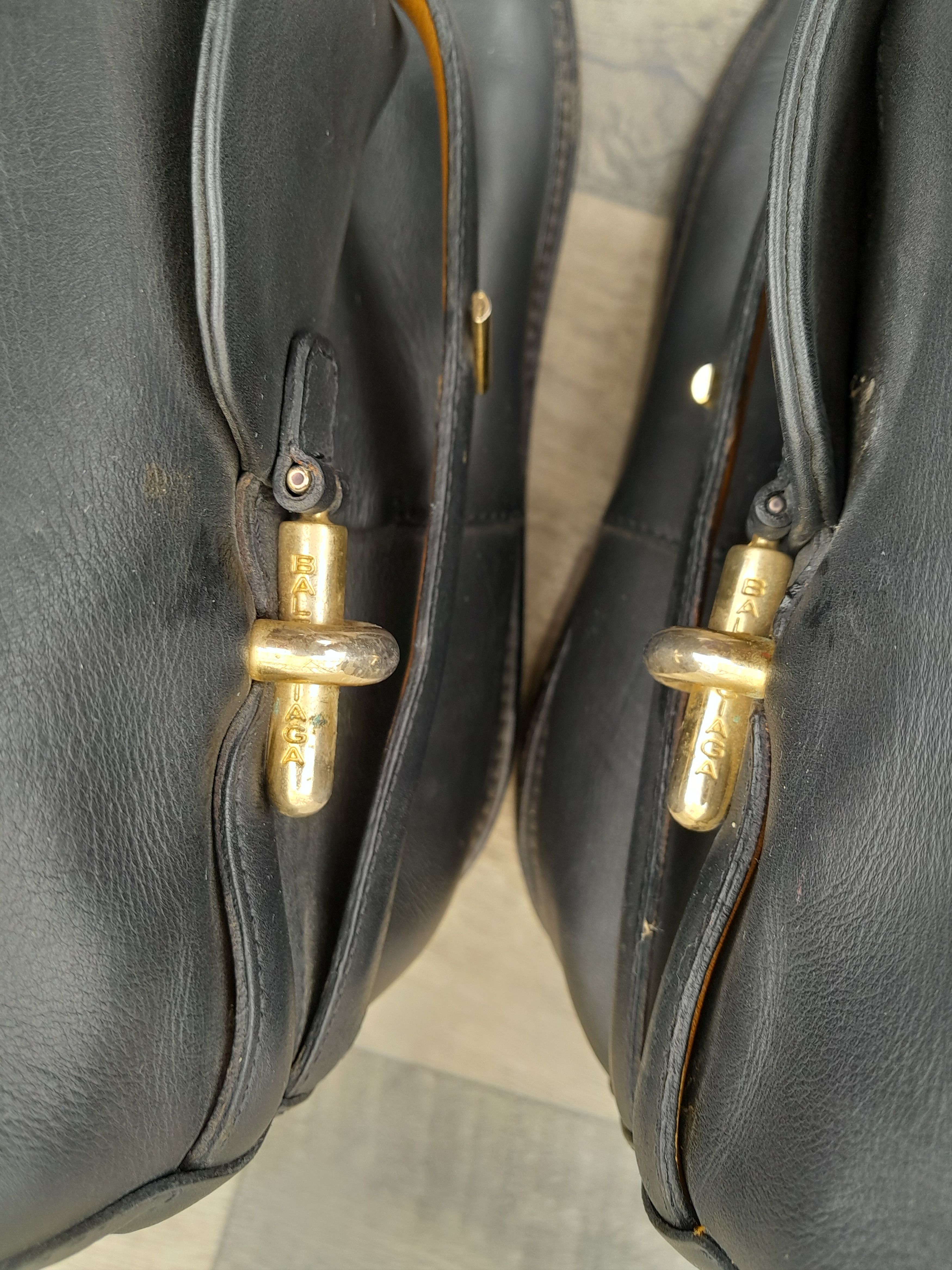 Balenciaga Balenciaga black leather riding boots Size US 8.5 / IT 38.5 - 6 Thumbnail