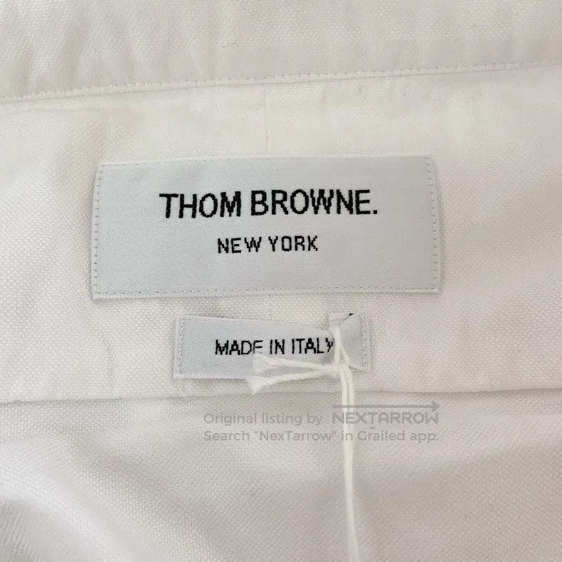 Thom Browne Thom Browne White shirt Size US M / EU 48-50 / 2 - 7 Thumbnail