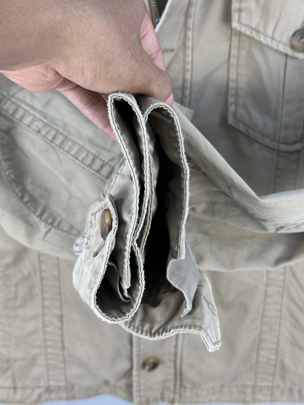 Gap Vintage Y2K Gap Khaki Utility Tactical Jacket Size US XL / EU 56 / 4 - 10 Thumbnail
