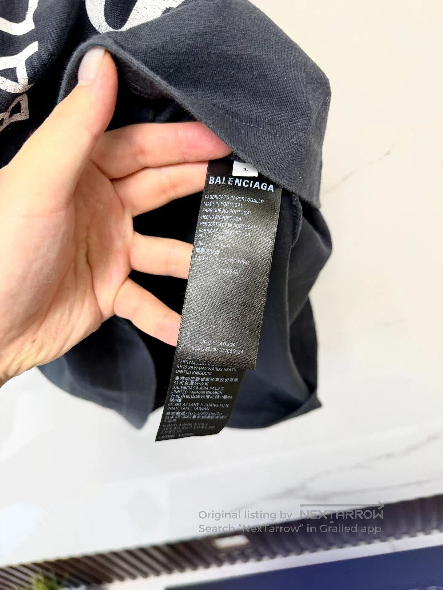 Balenciaga Balenciaga Short Sleeve T. Size US M / EU 48-50 / 2 - 4 Thumbnail